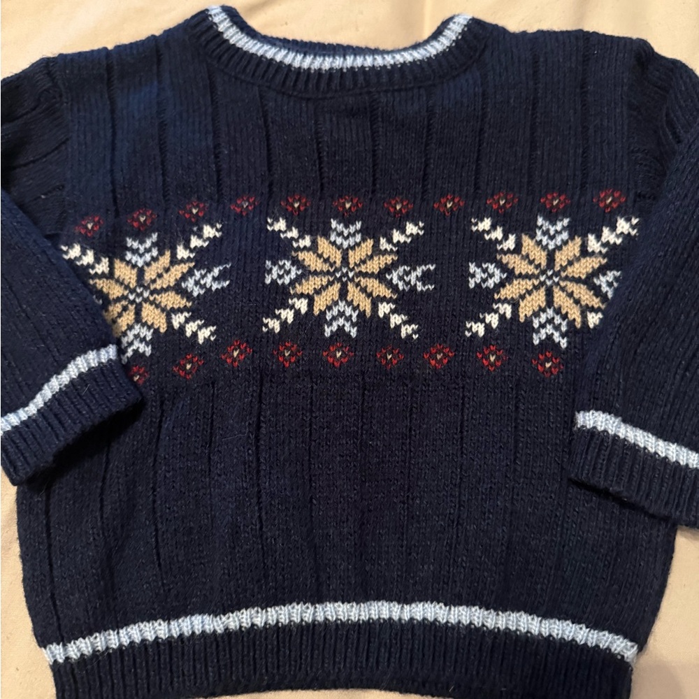 Vintage b.t Kids Snowflake Sweater